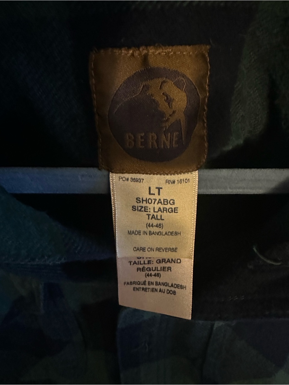 Men's Dark Green Jeans - Large Tall